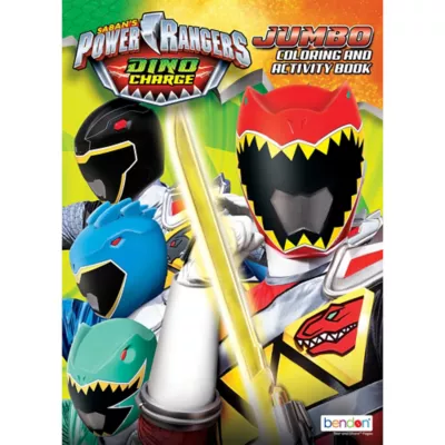 PartyCity Power Rangers Coloring & Activity Book