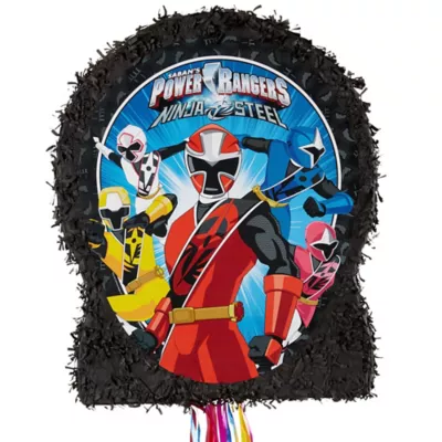 PartyCity Pull String Power Rangers Pinata