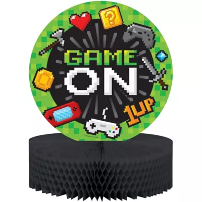 PartyCity Video Game Honeycomb Centerpiece