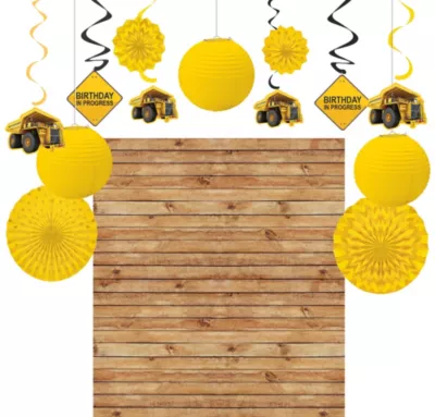 PartyCity Construction Zone Decorating Kit