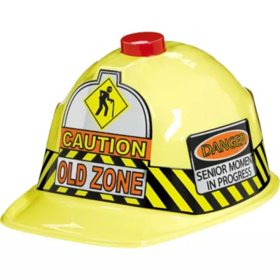 PartyCity Old Zone Flashing Construction Hat