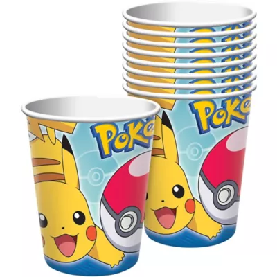  PartyCity Pokemon Core Cups 8ct