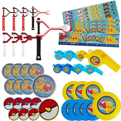 PartyCity Pokemon Core Favor Pack 48pc