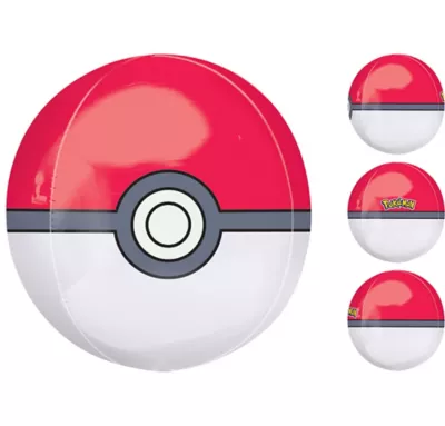 PartyCity Pokeball Balloon - Orbz