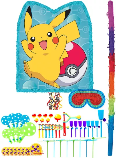 PartyCity Pikachu Pinata Kit with Favors