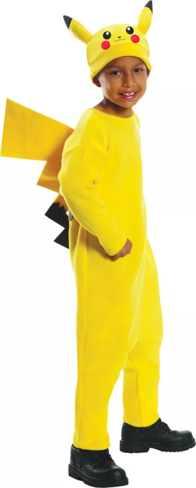 PartyCity Boys Pikachu Costume Deluxe - Pokemon