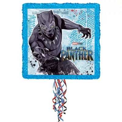 PartyCity Pull String Black Panther Pinata