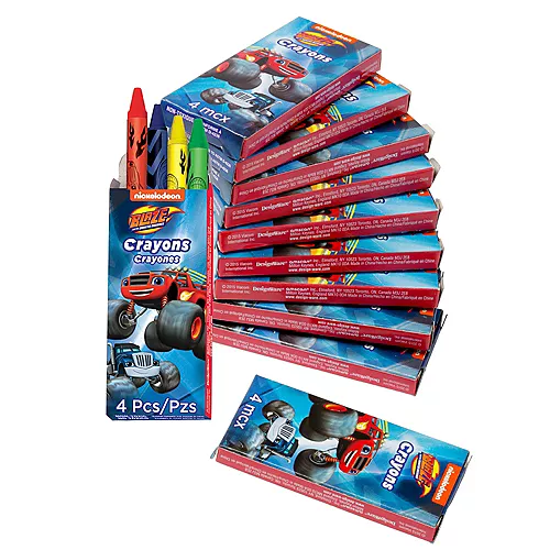 PartyCity Blaze and the Monster Machines Crayon Boxes 12ct