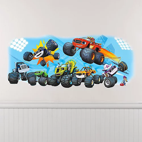 PartyCity Giant Blaze and the Monster Machines Wall Decal