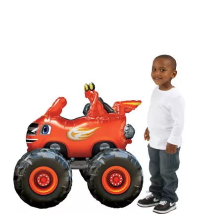 PartyCity Giant Gliding Blaze Balloon - Blaze and the Monster Machines