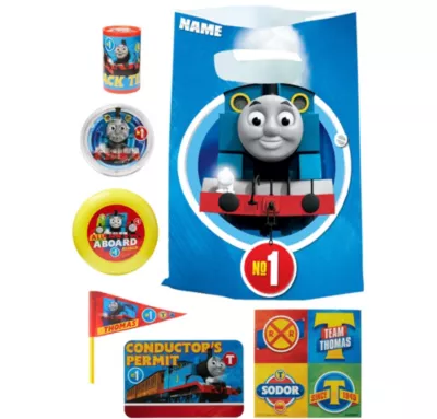  PartyCity Thomas the Tank Engine Basic Favor Kit for 8 Guests