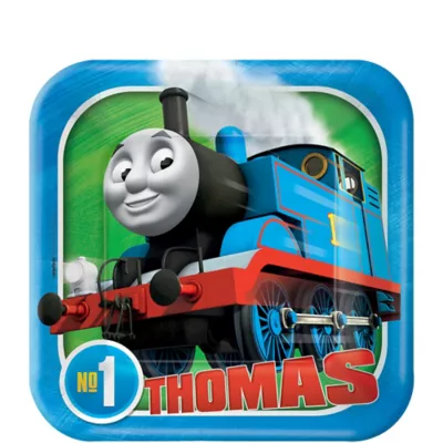 PartyCity Thomas the Tank Engine Dessert Plates 8ct