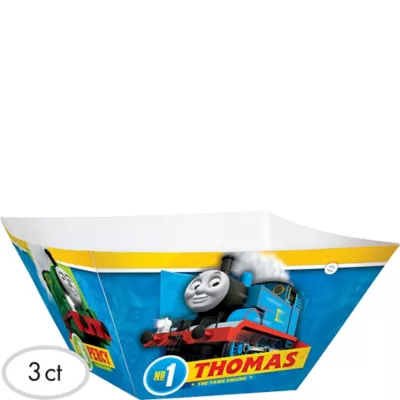 PartyCity Thomas the Tank Engine Serving Bowls 3ct