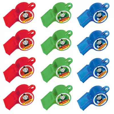 PartyCity Thomas the Tank Engine Whistles 12ct