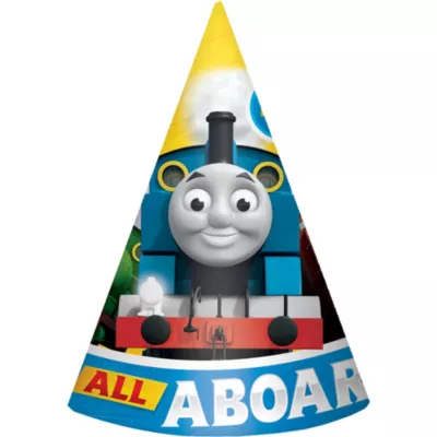  PartyCity Thomas the Tank Engine Party Hats 8ct