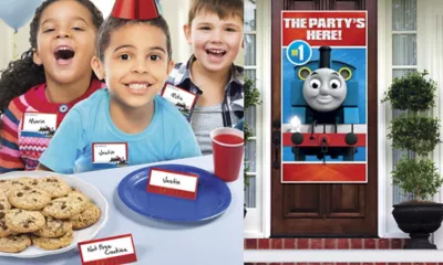 PartyCity Thomas the Tank Engine Party Welcome Kit for 12 Guests
