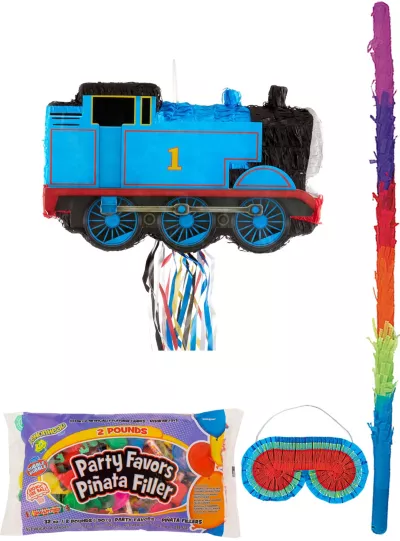  PartyCity Thomas the Tank Engine Train Pinata Kit with Candy & Favors