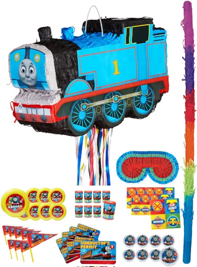 PartyCity Thomas the Tank Engine Train Pinata Kit with Favors