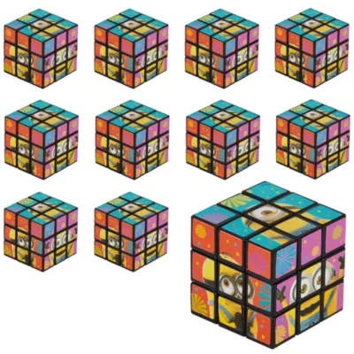 PartyCity Despicable Me Puzzle Cubes 24ct