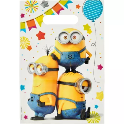 PartyCity Minions Favor Bags 8ct