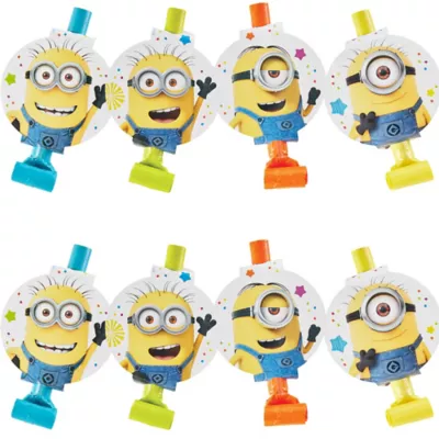 PartyCity Minions Blowouts 8ct