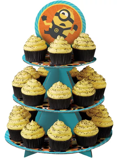 PartyCity Wilton Minion Cupcake Stand - Despicable Me 3