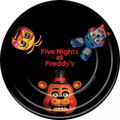 PartyCity Five Nights at Freddys Lunch Plates 8ct