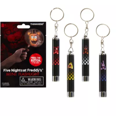 PartyCity Five Nights at Freddys Mini Flashlight Mystery Pack