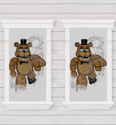  PartyCity Five Nights at Freddys Window Posters 2ct