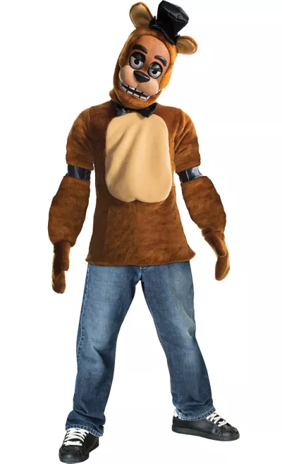 PartyCity Boys Freddy Fazbear Costume - Five Nights at Freddys