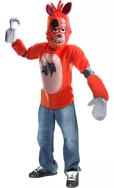 PartyCity Boys Foxy Costume - Five Nights at Freddys
