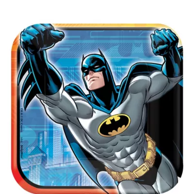 PartyCity Batman Dessert Plates 8ct