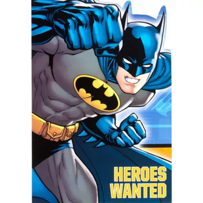 PartyCity Batman Invitations 8ct