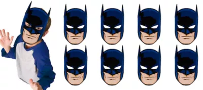  PartyCity Batman Masks 8ct