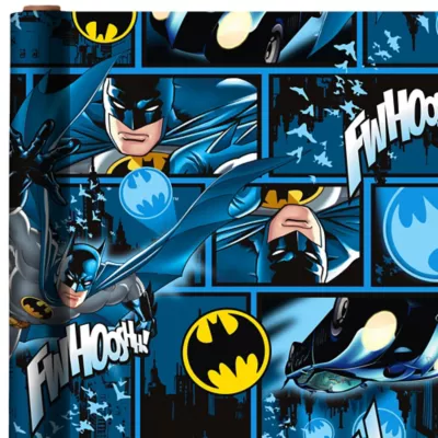 PartyCity Batman Gift Wrap