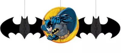 PartyCity Batman Honeycomb Balls 3ct