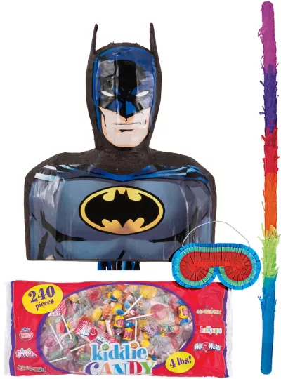 PartyCity Pull String Batman Pinata Kit