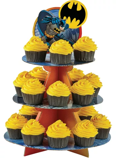 PartyCity Wilton Batman Cupcake Stand