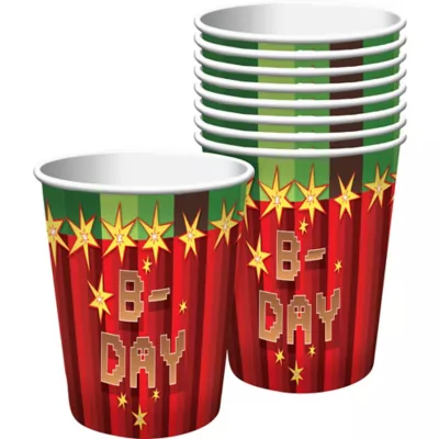 PartyCity Pixelated Cups 8ct