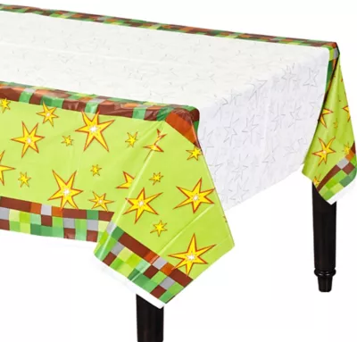 PartyCity Pixelated Table Cover