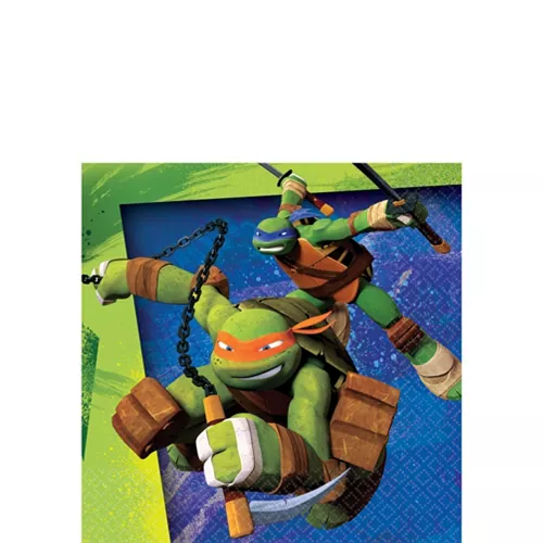 PartyCity Teenage Mutant Ninja Turtles Beverage Napkins 16ct