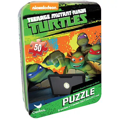 PartyCity Teenage Mutant Ninja Turtles Puzzle Tin 50pc