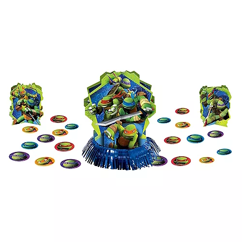 PartyCity Teenage Mutant Ninja Turtles Table Decorating Kit 23pc