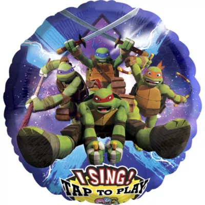 PartyCity Teenage Mutant Ninja Turtles Balloon - Singing