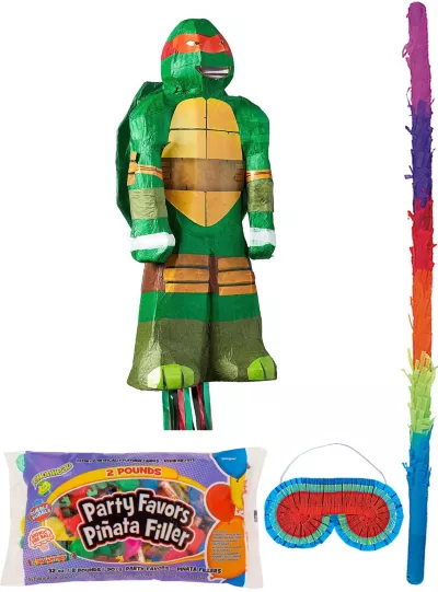 PartyCity Raphael Pinata Kit with Candy & Favors - Teenage Mutant Ninja Turtles