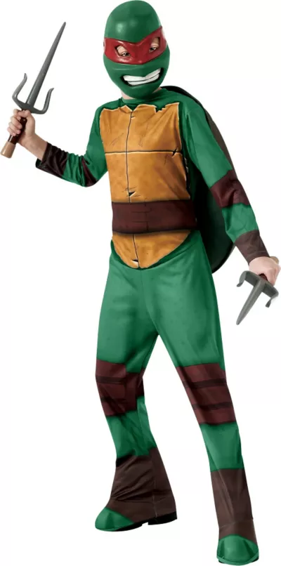 PartyCity Boys Raphael Costume - Teenage Mutant Ninja Turtles