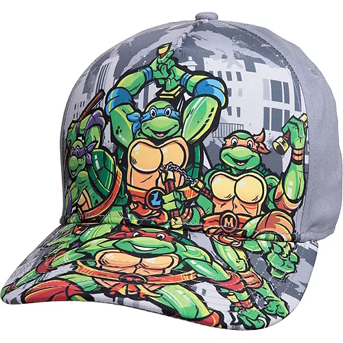 PartyCity Gray Teenage Mutant Ninja Turtles Baseball Hat