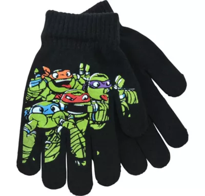  PartyCity Child Teenage Mutant Ninja Turtles Gloves