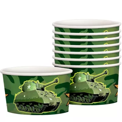 PartyCity Camouflage Treat Cups 8ct