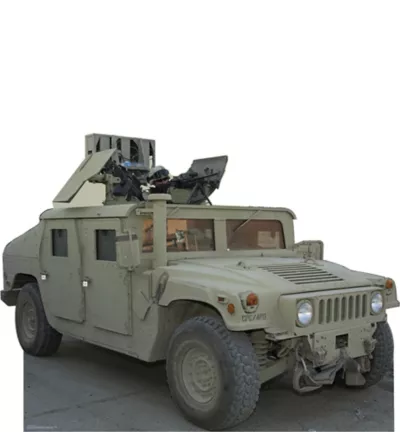 PartyCity Army Hummer Standee